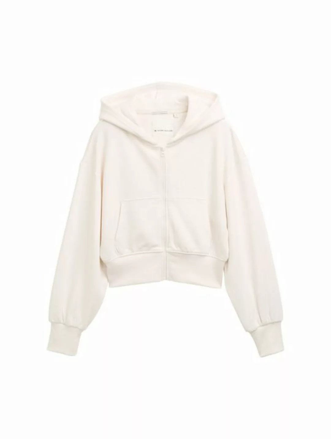 TOM TAILOR Sweatjacke Cropped Hoodie Sweatjacke günstig online kaufen