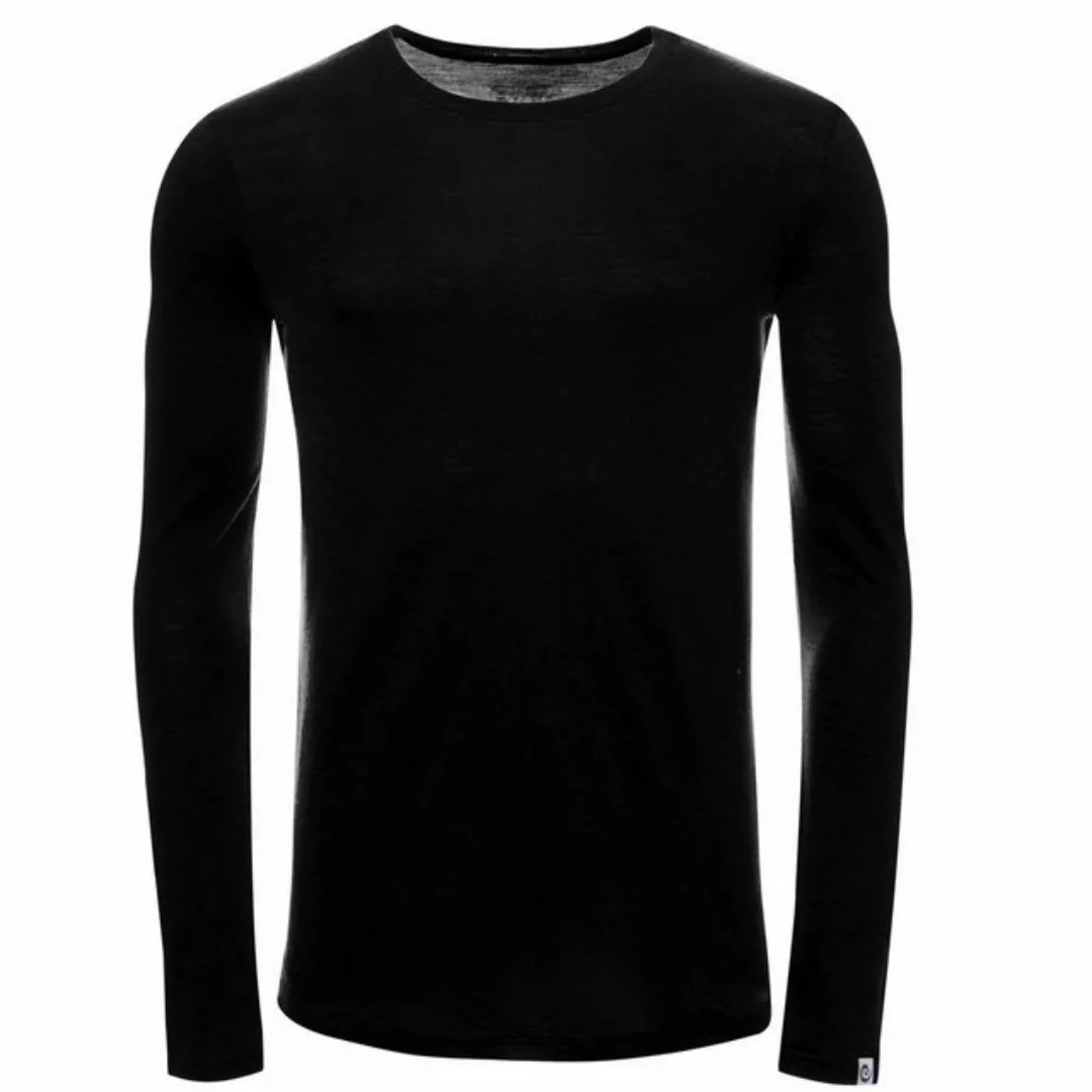 Kaipara - Merino Sportswear Langarmshirt Merino Longsleeve Herren Slimfit 1 günstig online kaufen