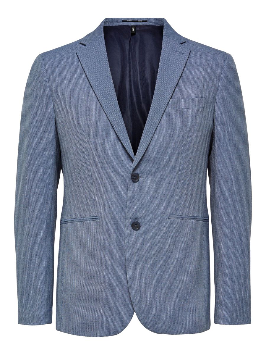 SELECTED Elegante Slim Fit Blazer Herren Blau günstig online kaufen