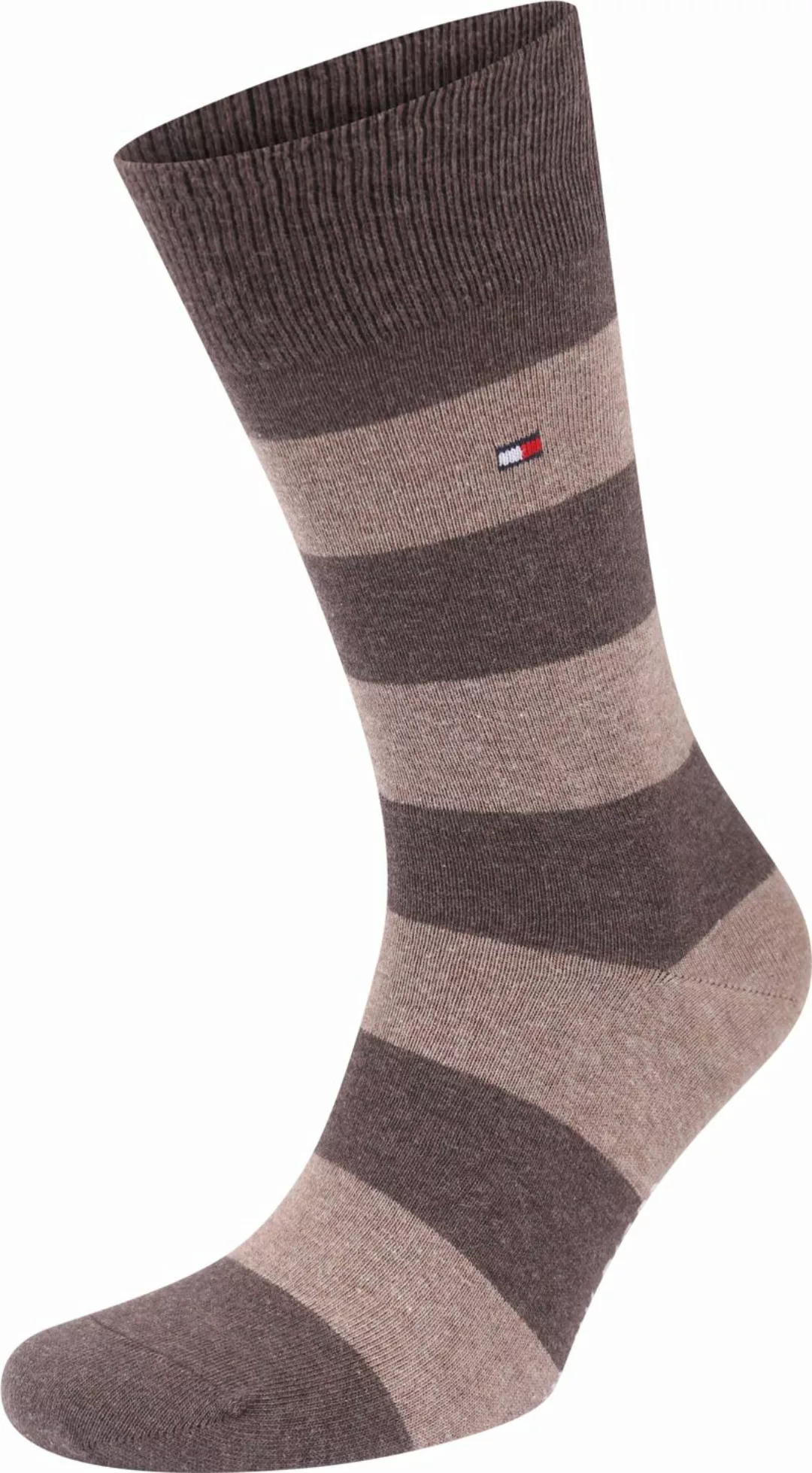 Tommy Hilfiger Socken 2 Paare Rugby Braun - Größe 43-46 günstig online kaufen