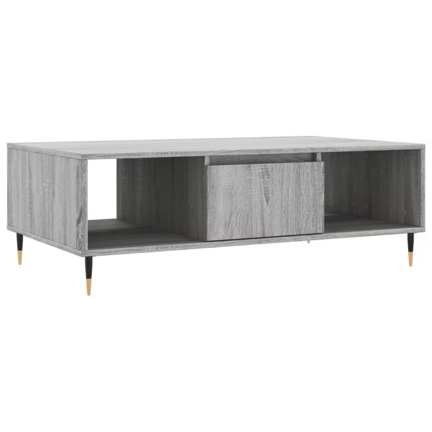 vidaXL Couchtisch Grau Sonoma 104x60x35 cm Holzwerkstoff Modell 3 günstig online kaufen