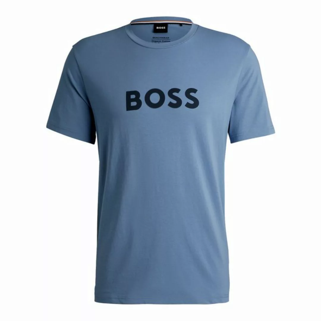 BOSS T-Shirt T-Shirt RN mit großem Markenprint auf der Brust günstig online kaufen