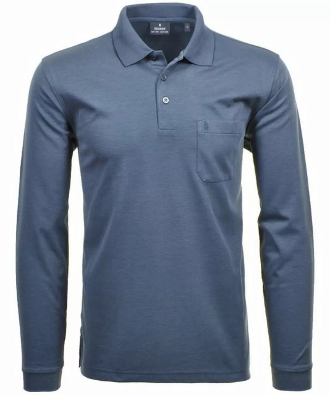 RAGMAN Langarm-Poloshirt 540291 günstig online kaufen