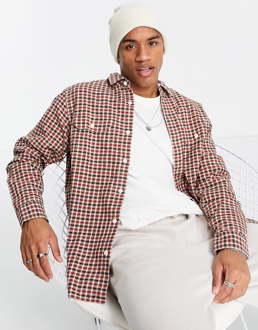 Levi´s ® Jackson Worker Langarm Hemd XL Donnie Plaid Sandshell günstig online kaufen
