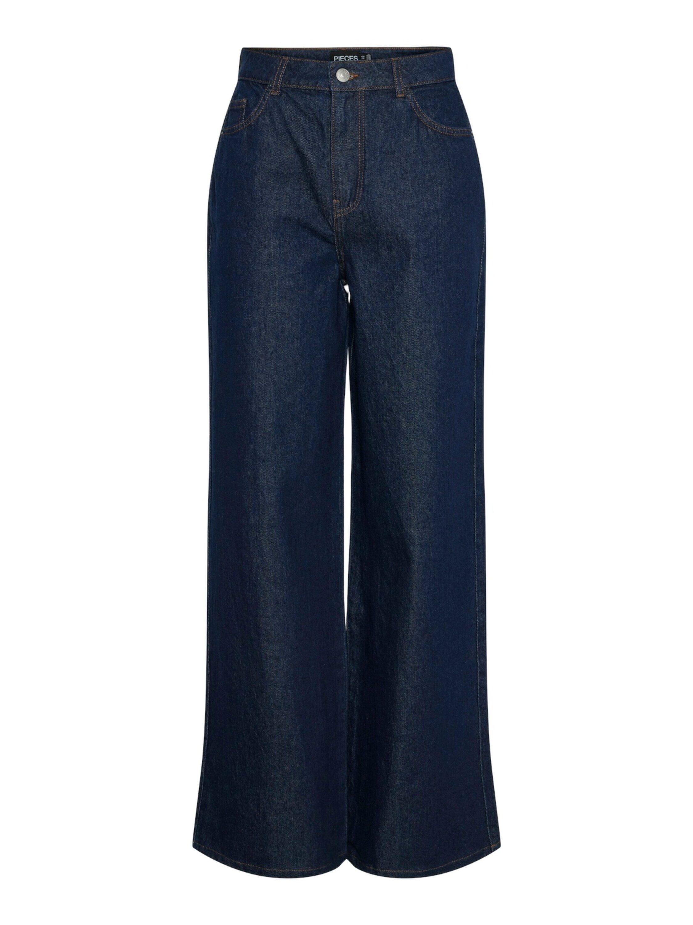 pieces Weite Jeans Selma (1-tlg) Plain/ohne günstig online kaufen