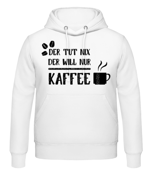 Der Tut Nix Nur Kaffee · Männer Hoodie günstig online kaufen