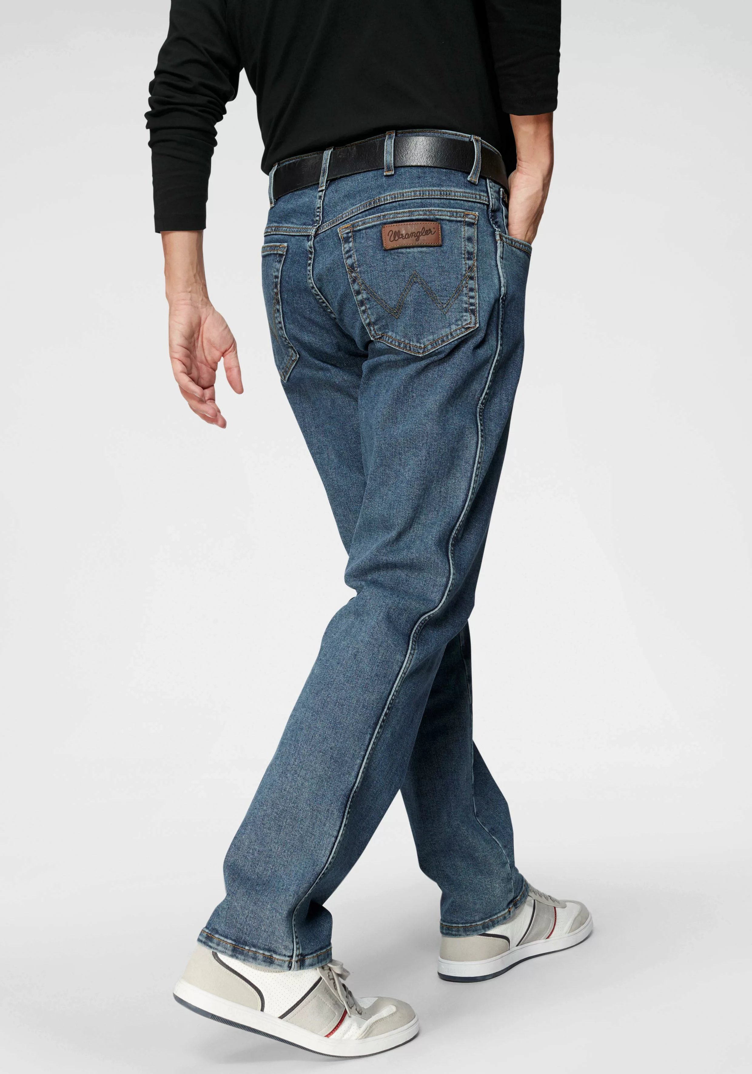 Wrangler Texas Stonewash medium denim W12133010 günstig online kaufen