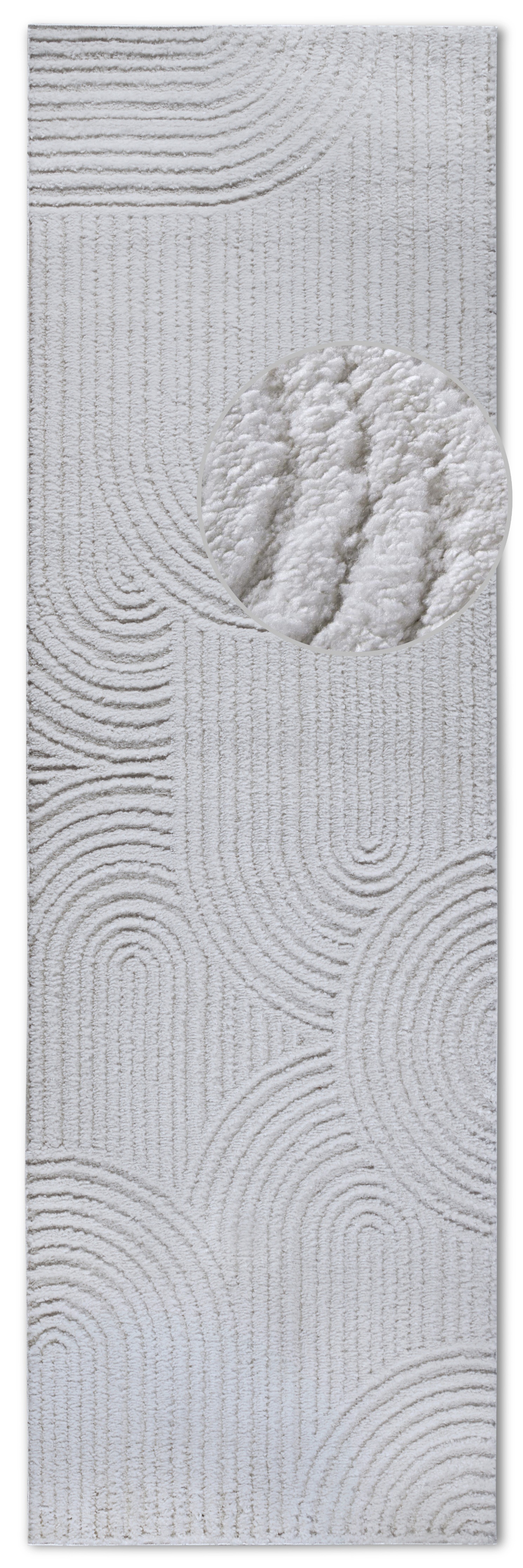 ELLE DECORATION Designteppich »Chappe«, rechteckig, 18 mm Höhe, Shaggy, Läu günstig online kaufen