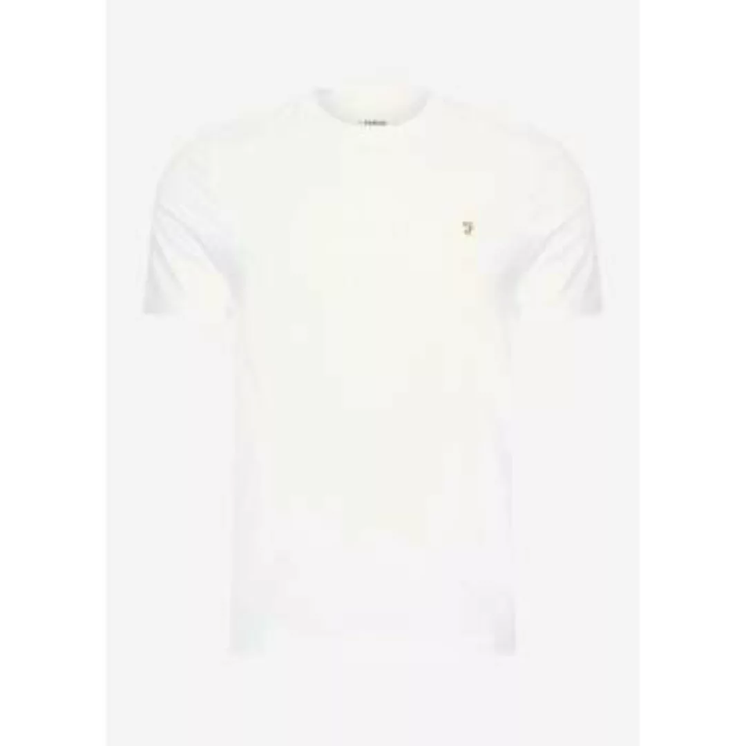 Farah  T-Shirts & Poloshirts Danny reg tee - white günstig online kaufen