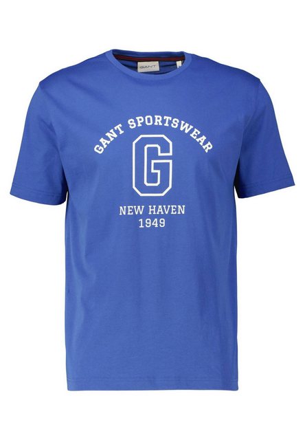 Gant T-Shirt Herren T-Shirt aus Baumwolle (1-tlg) günstig online kaufen