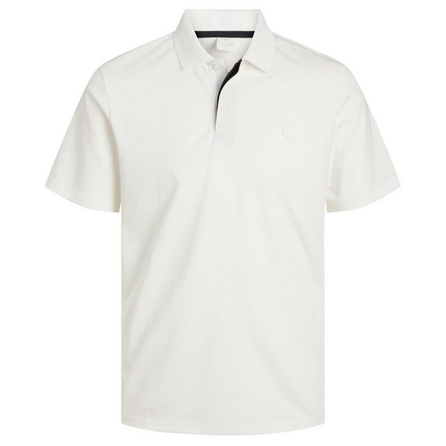 Jack & Jones Poloshirt Große Größen Herren Poloshirt offwhite JPRCCRODNEY J günstig online kaufen