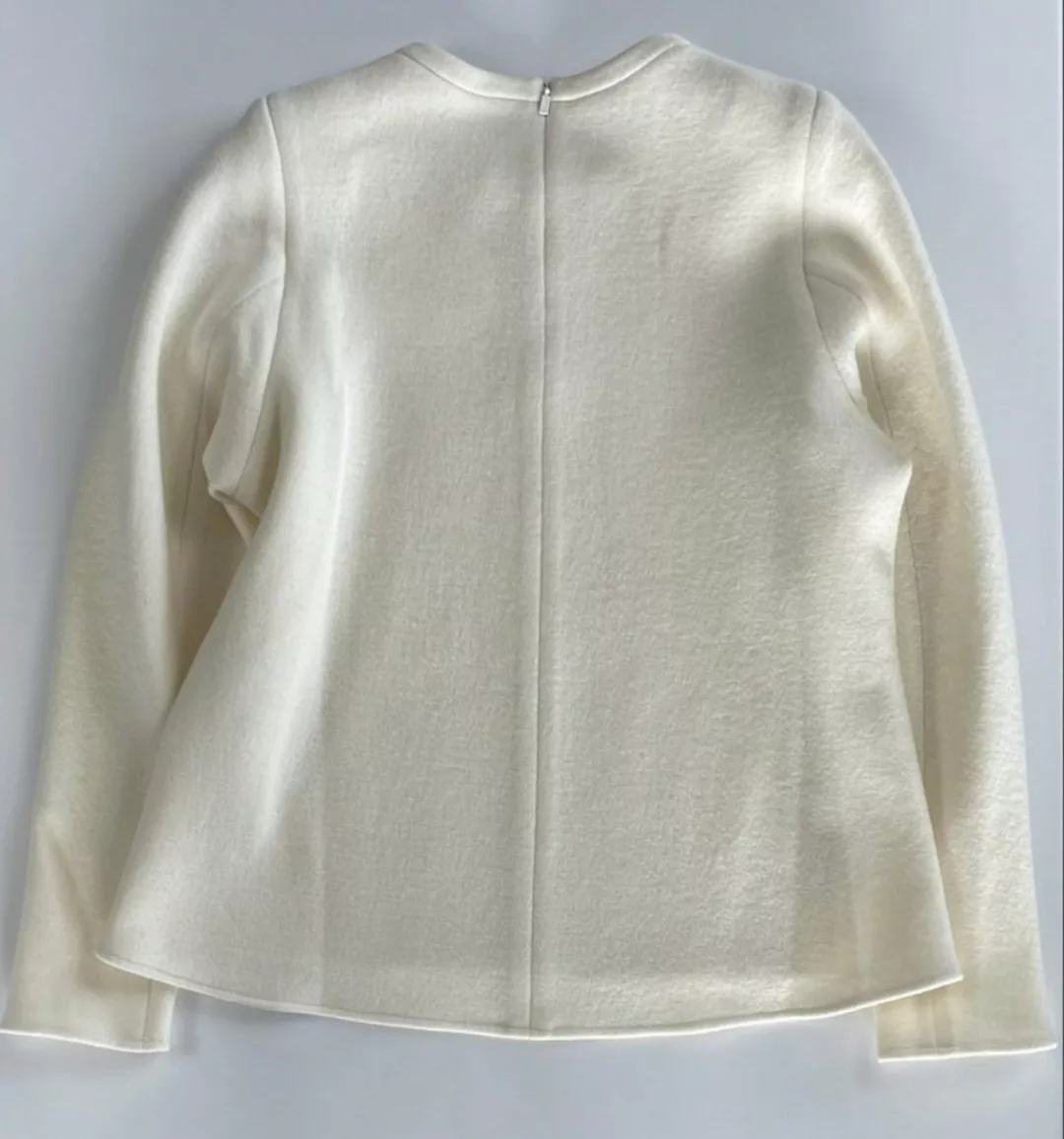 Chloé Strickpullover Chloé Women's Iconic Crewneck Washed Wool Jersey Zip P günstig online kaufen