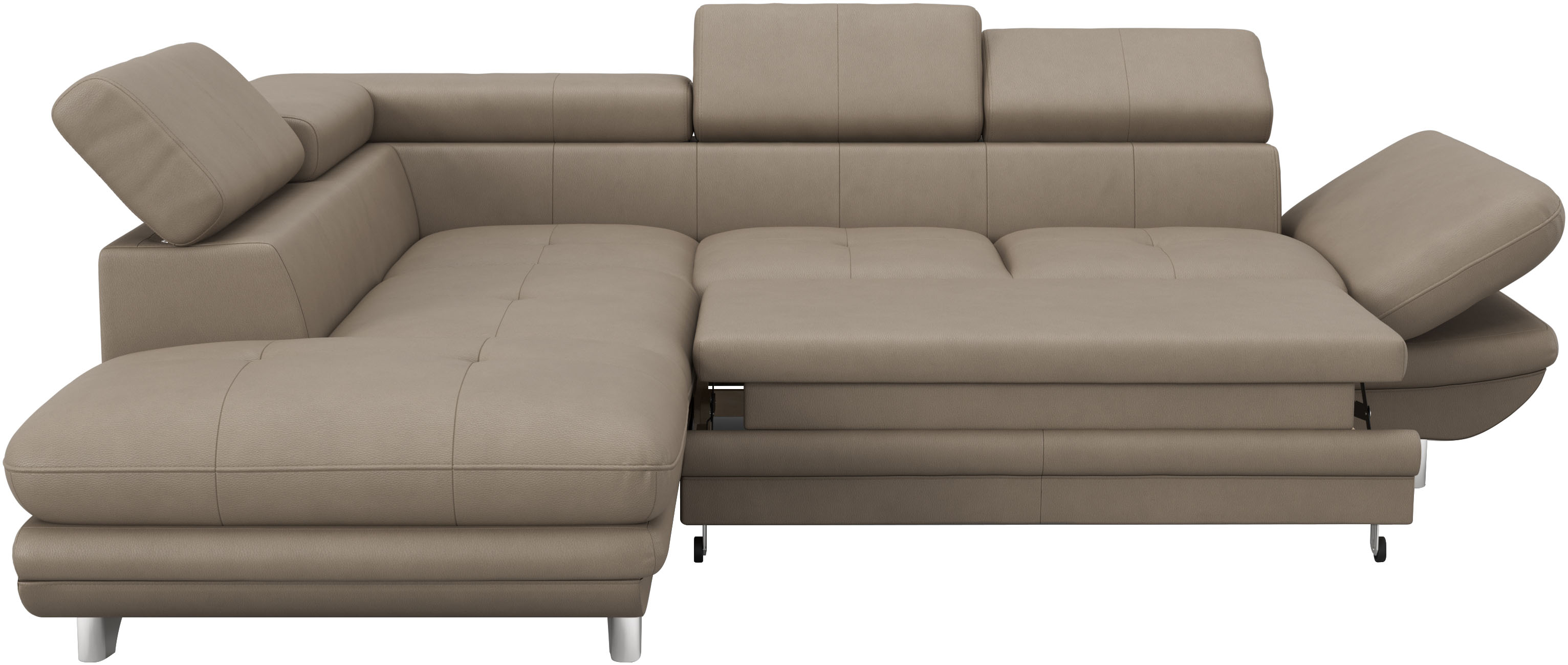COTTA Ecksofa »Enterprise L-Form«, mit Arm- & Kopfteilverstellung, wahlweis günstig online kaufen