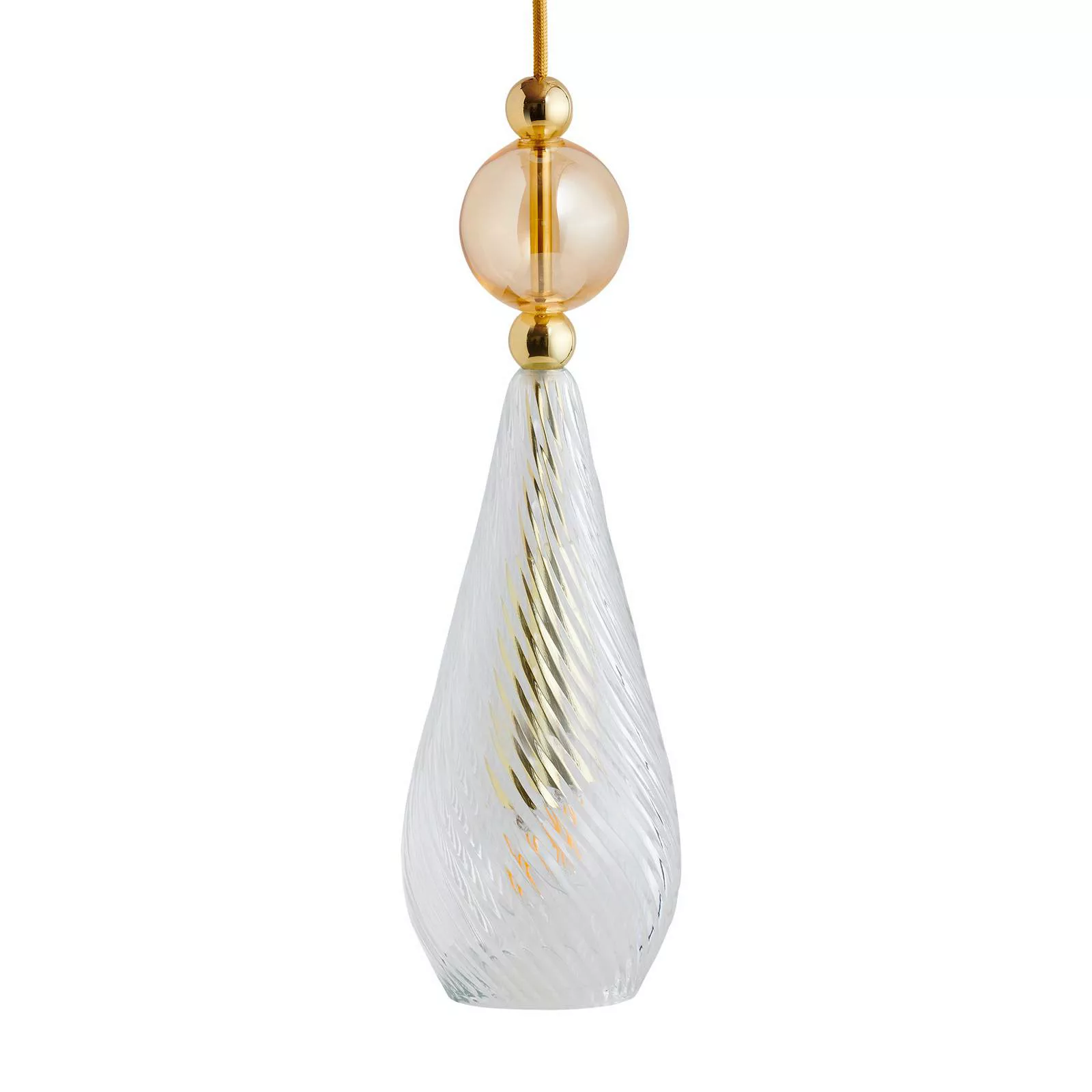EBB & FLOW Smykke M gold crystal swirl gold-rauch günstig online kaufen