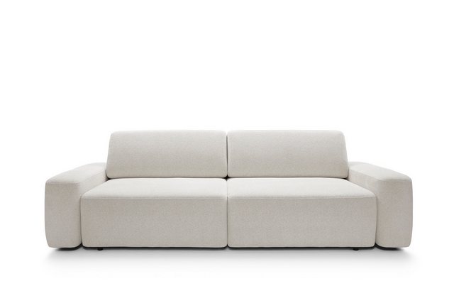 Goldstoff Sofa Sofa Boucle MILA, Couch mit schlaffunktion und bettkasten günstig online kaufen