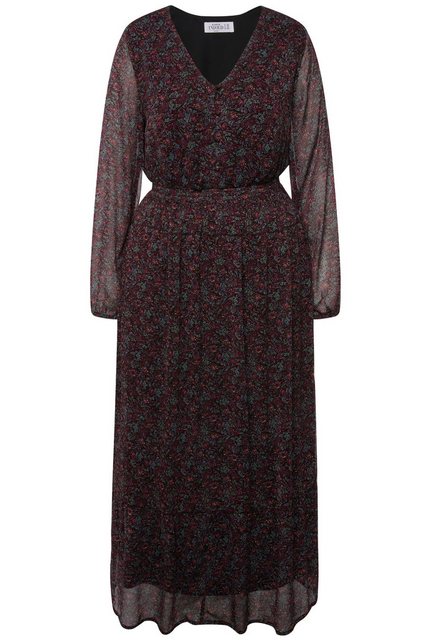 Studio Untold Sommerkleid Maxikleid A-Line Paisley Print V-Ausschnitt günstig online kaufen