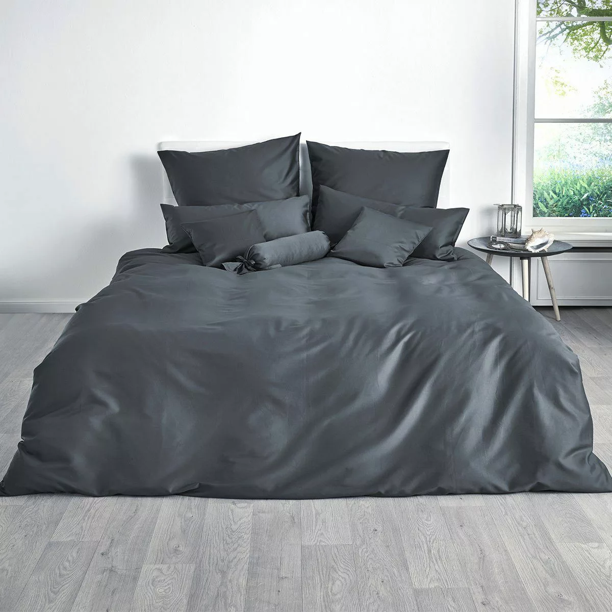 TRAUMSCHLAF Bettwäsche Uni, Mako Satin, 3 günstig online kaufen