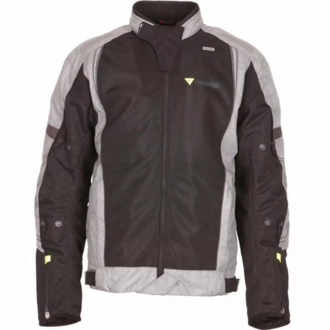 Modeka Motorradjacke Modeka Breeze Textiljacke schwarz / grau günstig online kaufen