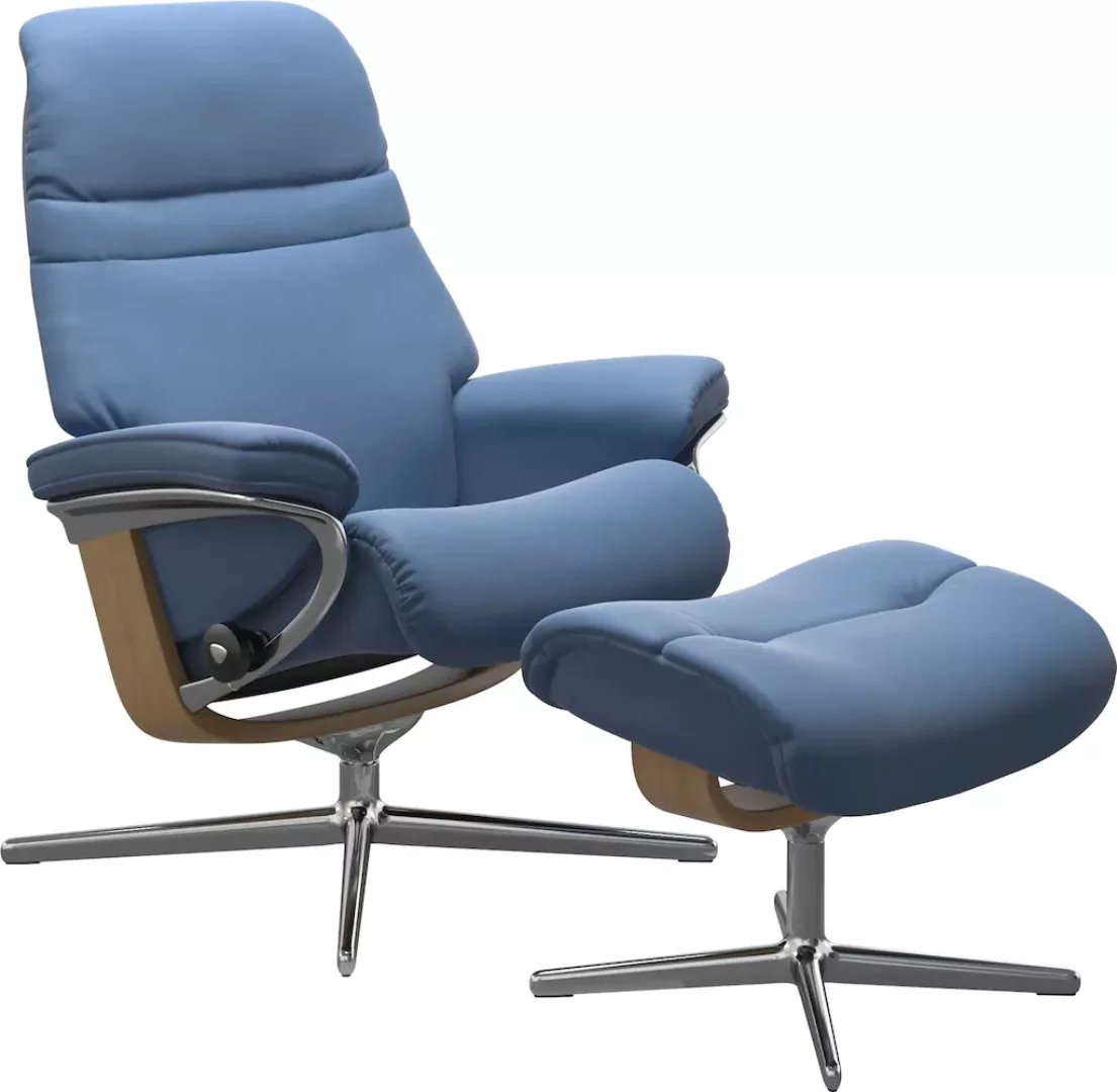 Stressless Relaxsessel "Sunrise", mit Cross Base, Größe S, M & L, Holzakzen günstig online kaufen