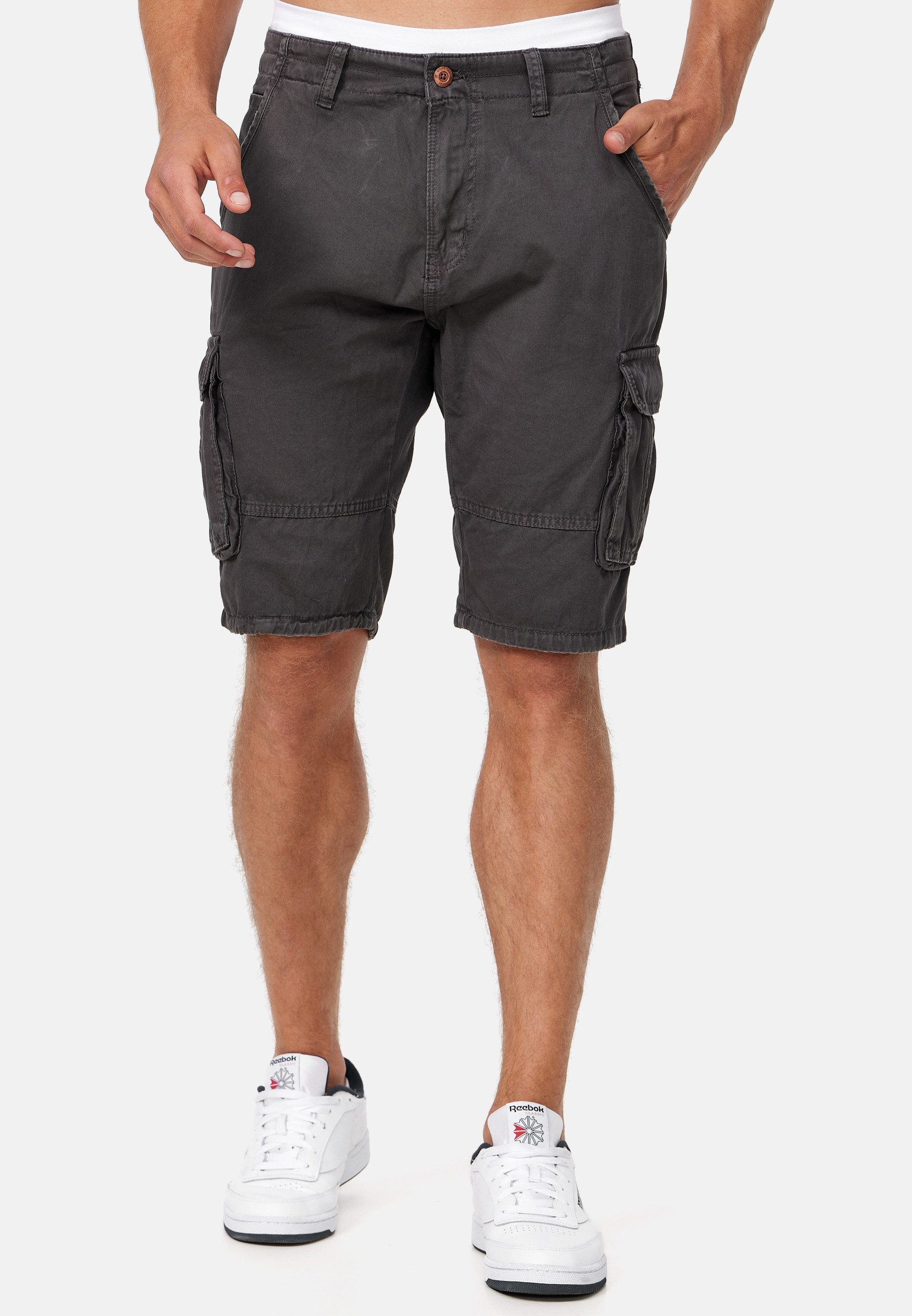 Indicode Cargoshorts Monroe Cargo mit 6 günstig online kaufen