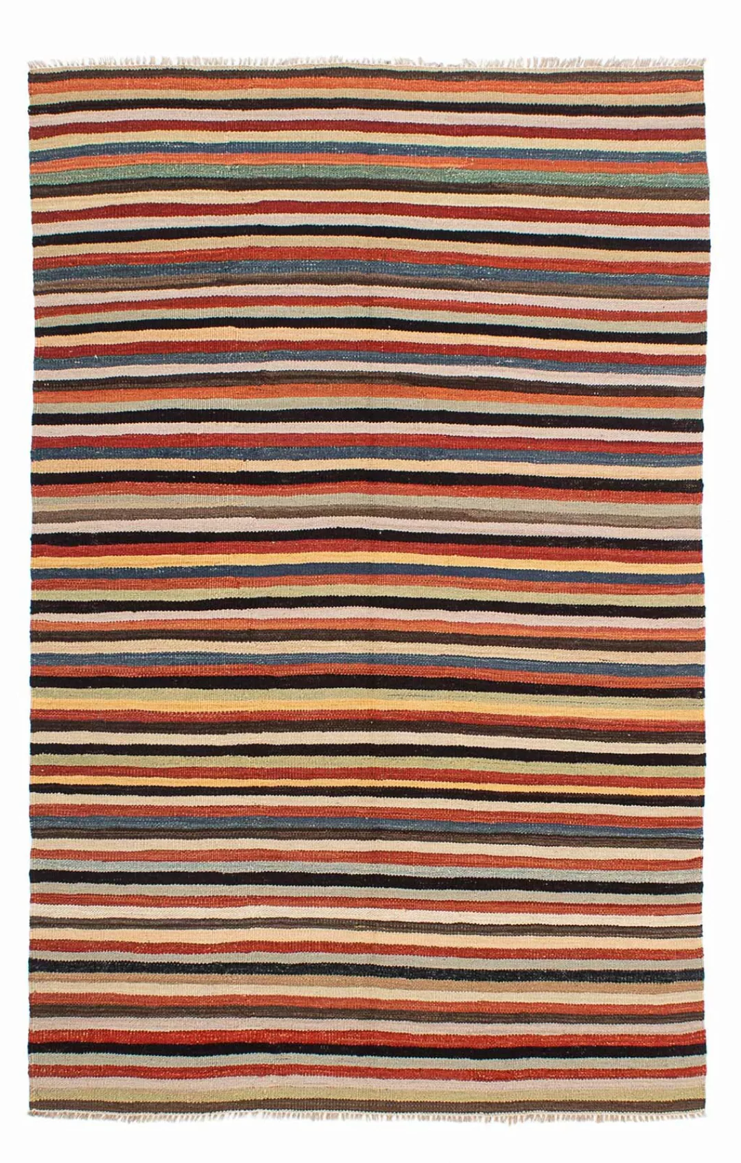 morgenland Wollteppich »Kelim - Oriental - 210 x 138 cm - mehrfarbig«, rech günstig online kaufen