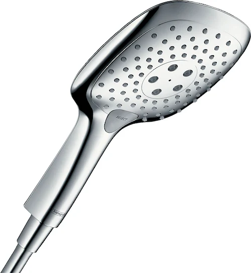 hansgrohe Handbrause »Raindance Select E«, 15cm, 3 Strahlarten, chrom günstig online kaufen