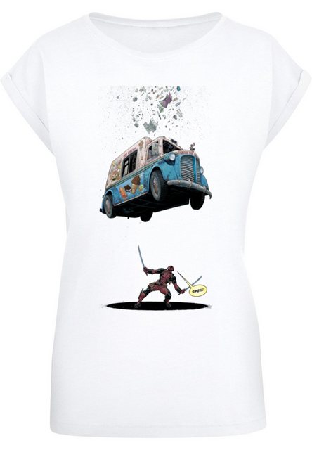 ABSOLUTE CULT T-Shirt ABSOLUTE CULT Damen Ladies Deadpool - Ice Cream T-Shi günstig online kaufen