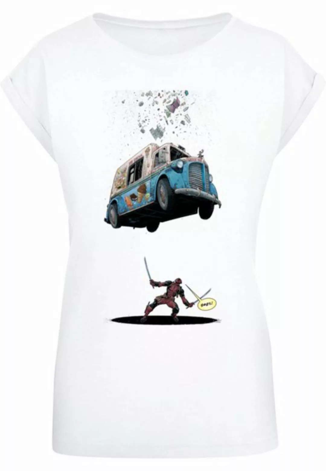 ABSOLUTE CULT T-Shirt ABSOLUTE CULT Damen Ladies Deadpool - Ice Cream T-Shi günstig online kaufen