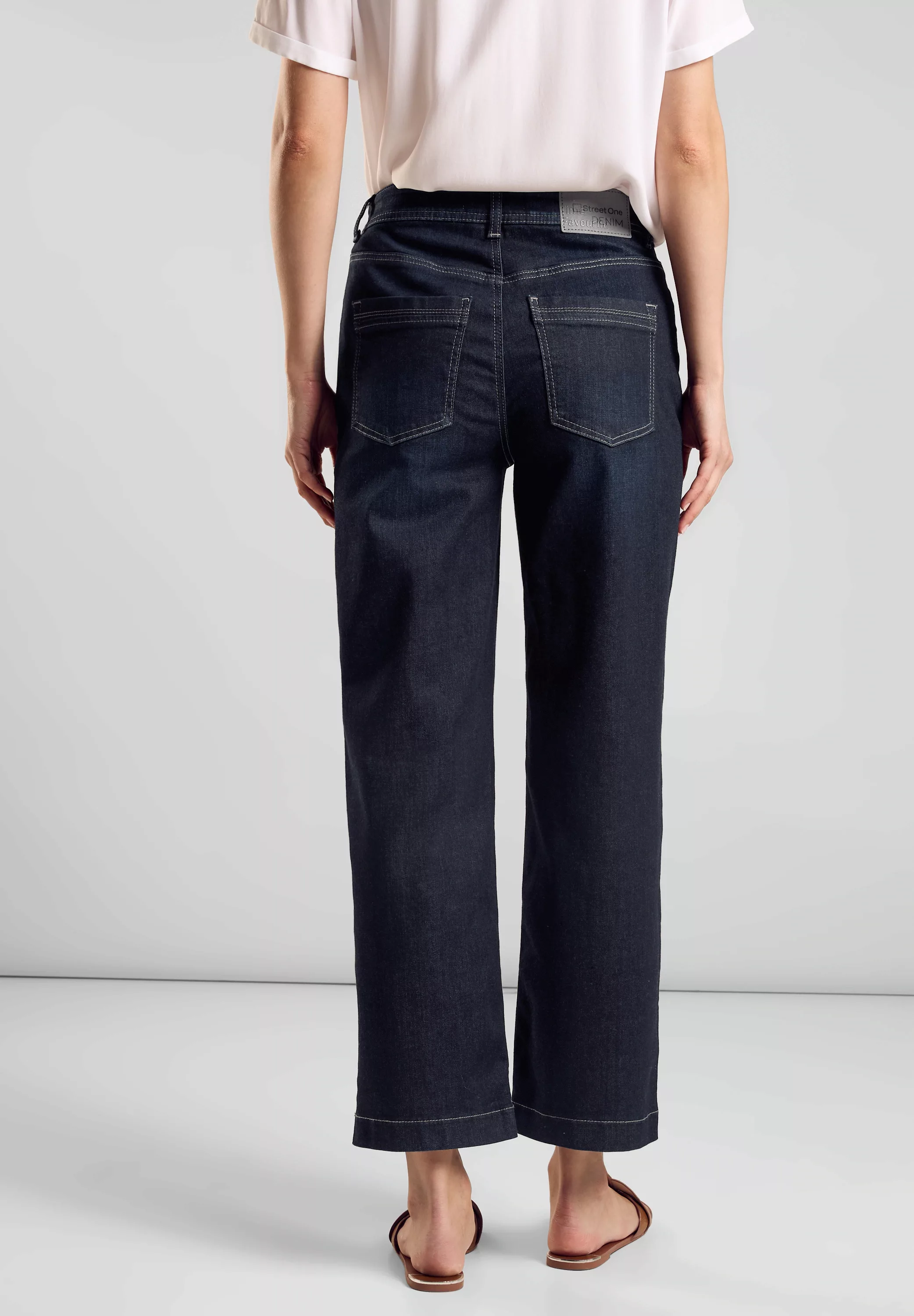 STREET ONE Comfort-fit-Jeans, High Waist günstig online kaufen