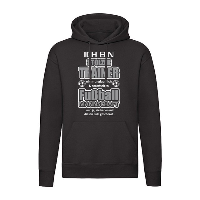 G-graphics Hoodie Ich bin stolzer Trainer einer ... fantastischen Fußballma günstig online kaufen