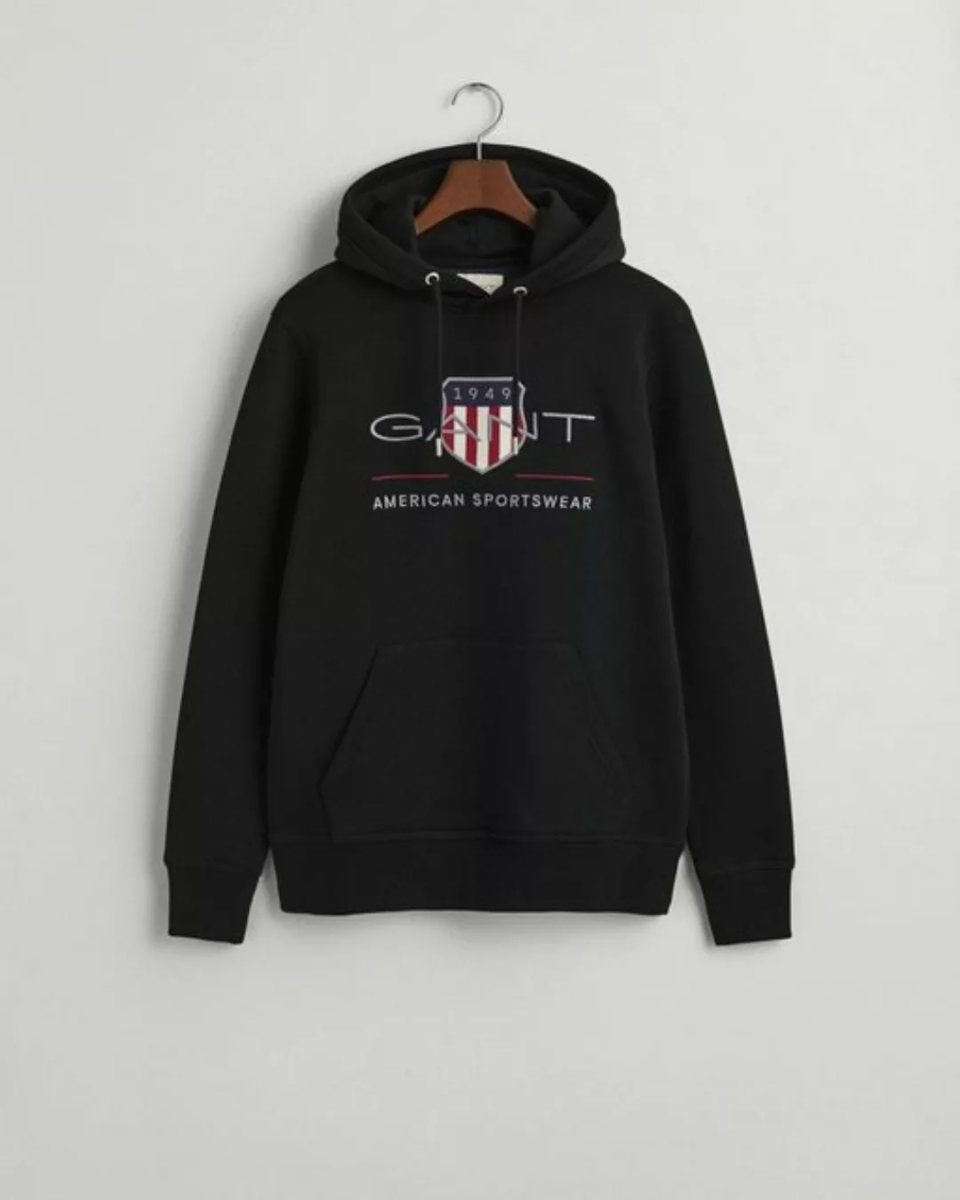 Gant Hoodie REG ARCHIVE SHIELD HOODIE, BLACK günstig online kaufen