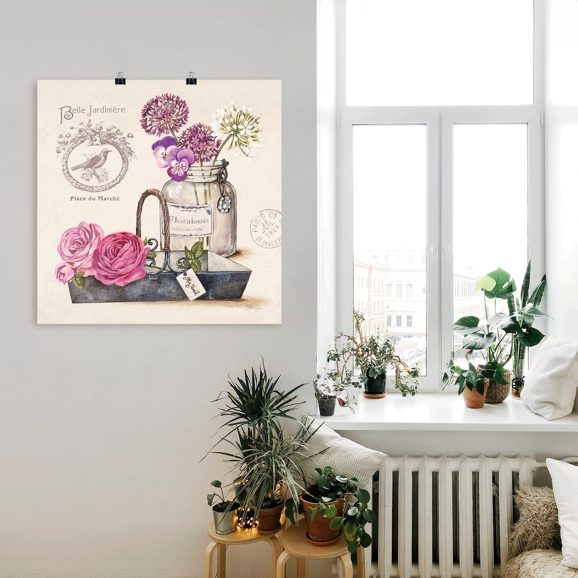 Artland Wandbild "Blumenstrauß IV", Arrangements, (1 St.) günstig online kaufen