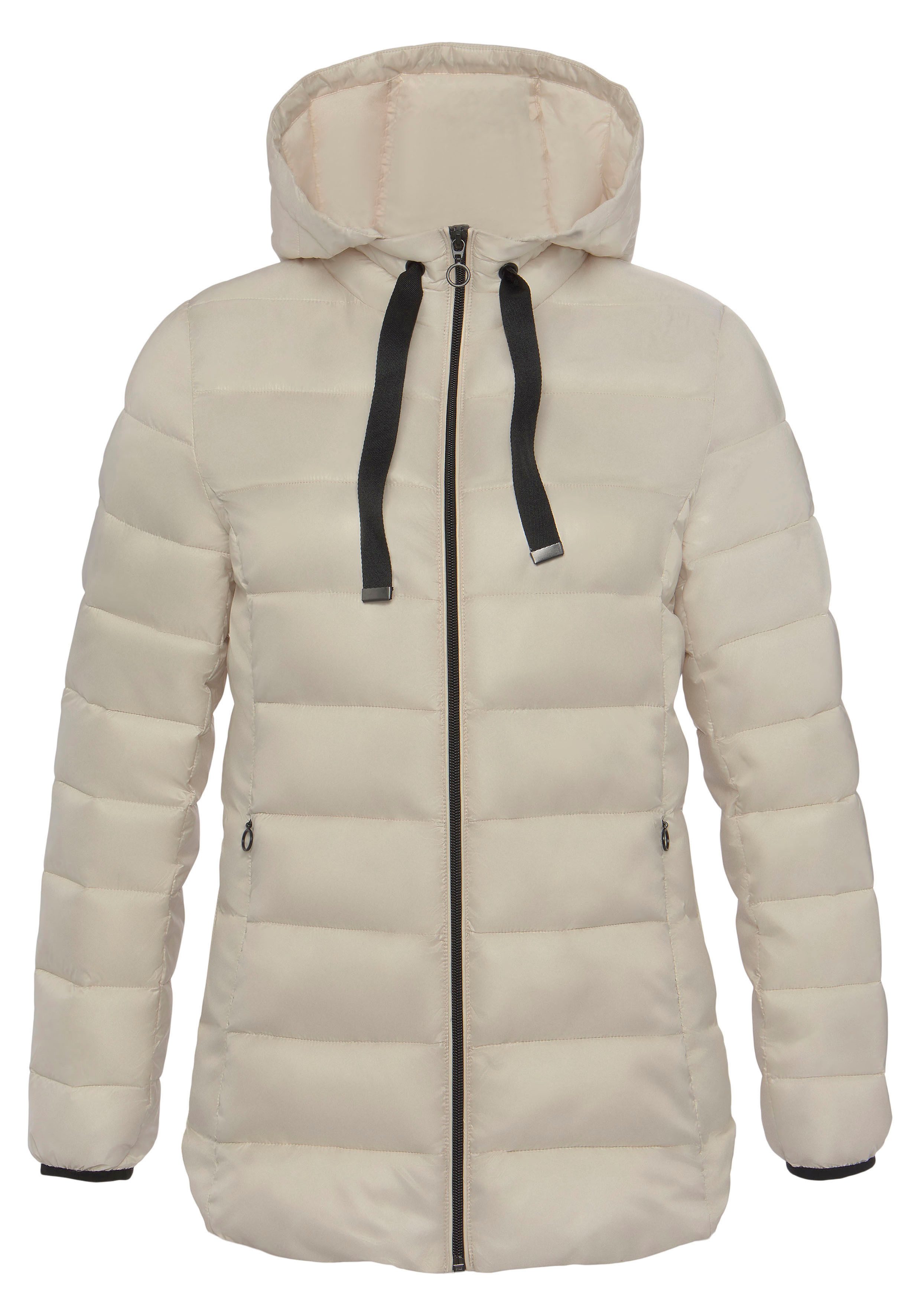 LASCANA Steppjacke, mit Kapuze, wind -und wasserabweisend günstig online kaufen