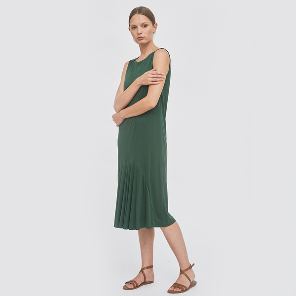 Kleid Aus Tencel Mit Besonderem Saum günstig online kaufen