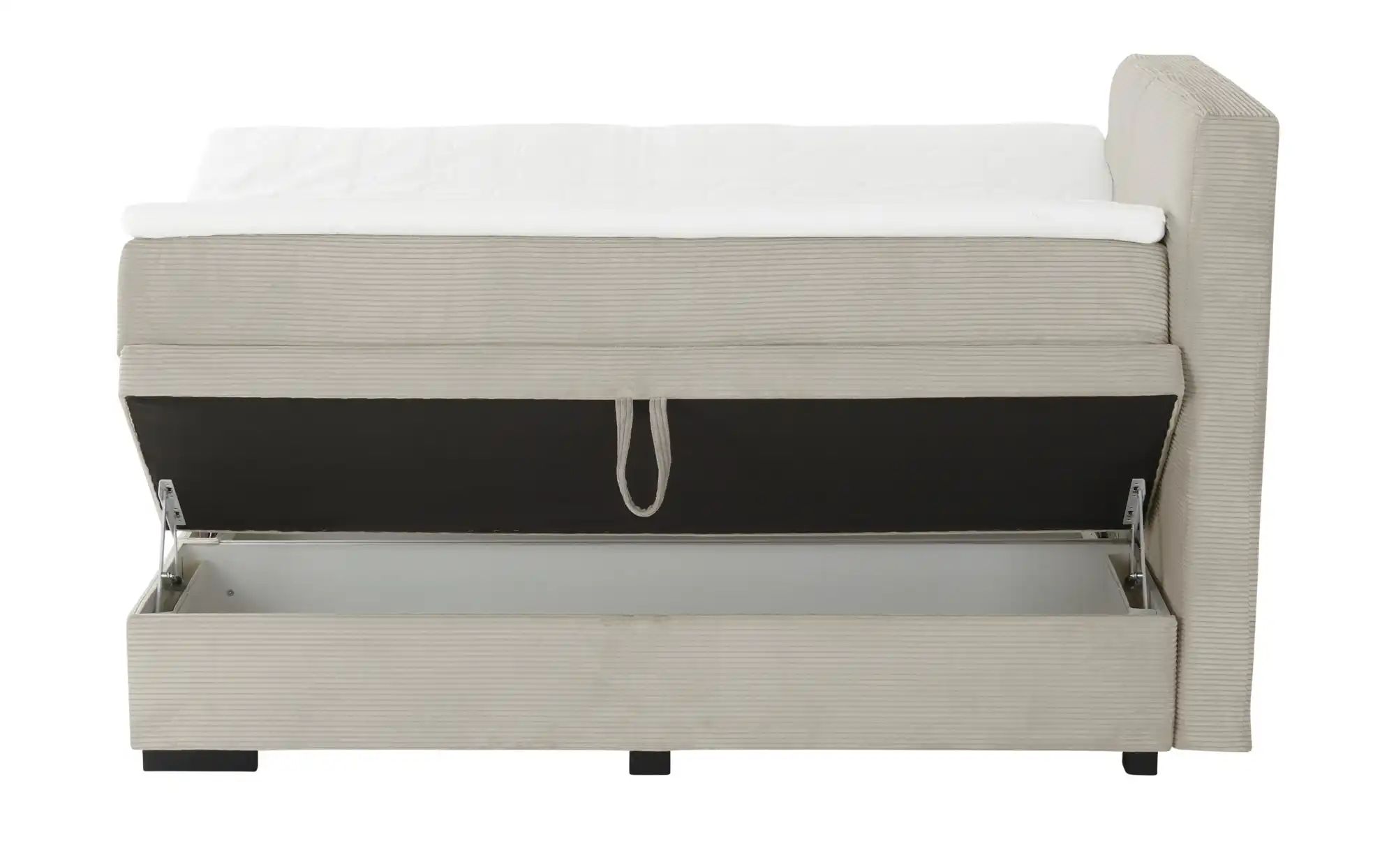 Boxi Boxspringbett mit Bettkasten Boxi Classic ¦ beige ¦ Maße (cm): B: 140 günstig online kaufen