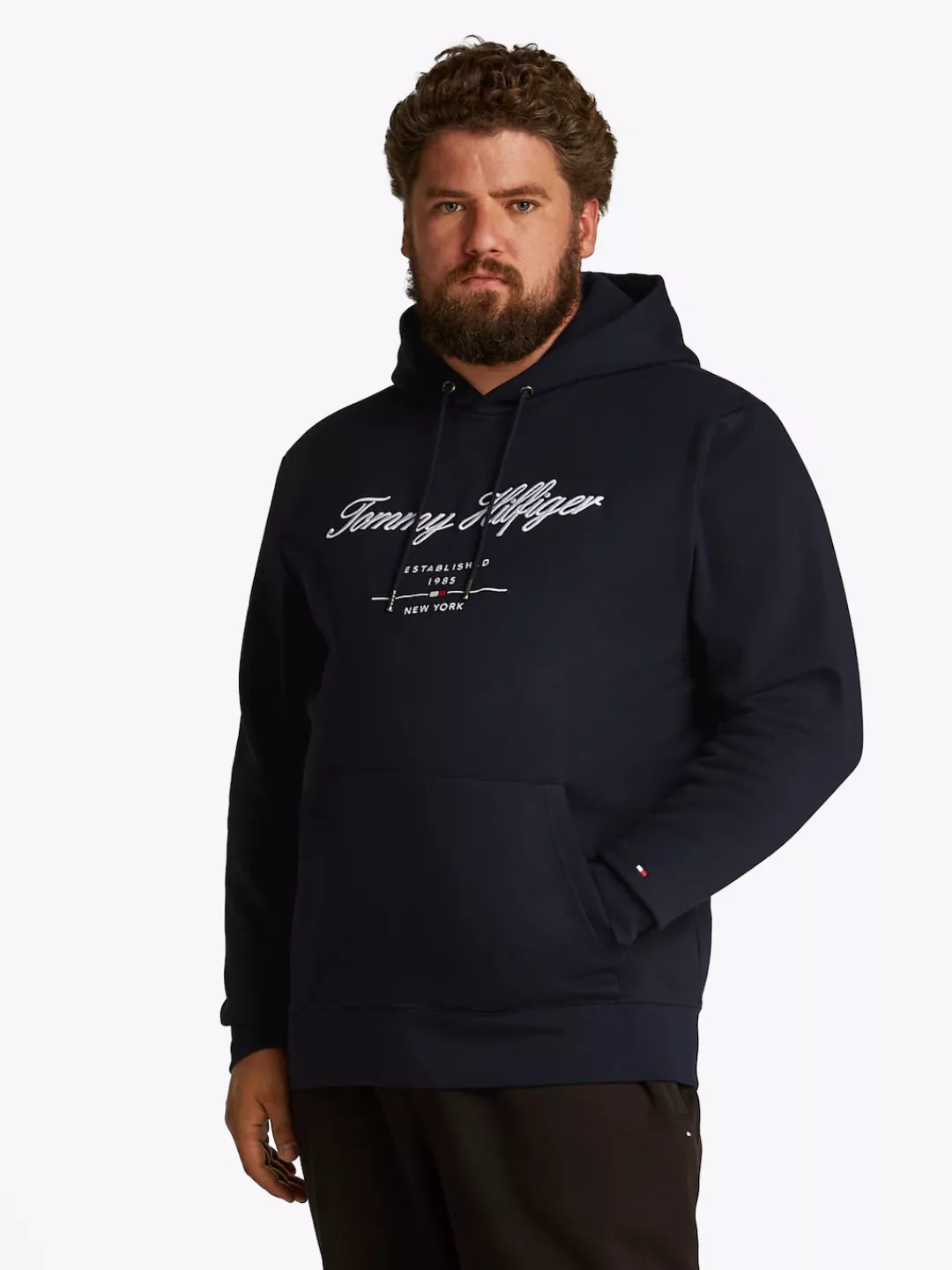 Tommy Hilfiger Big & Tall Sweatshirt "BT-SCRIPT LOGO HOODY-B", in Großen Gr günstig online kaufen