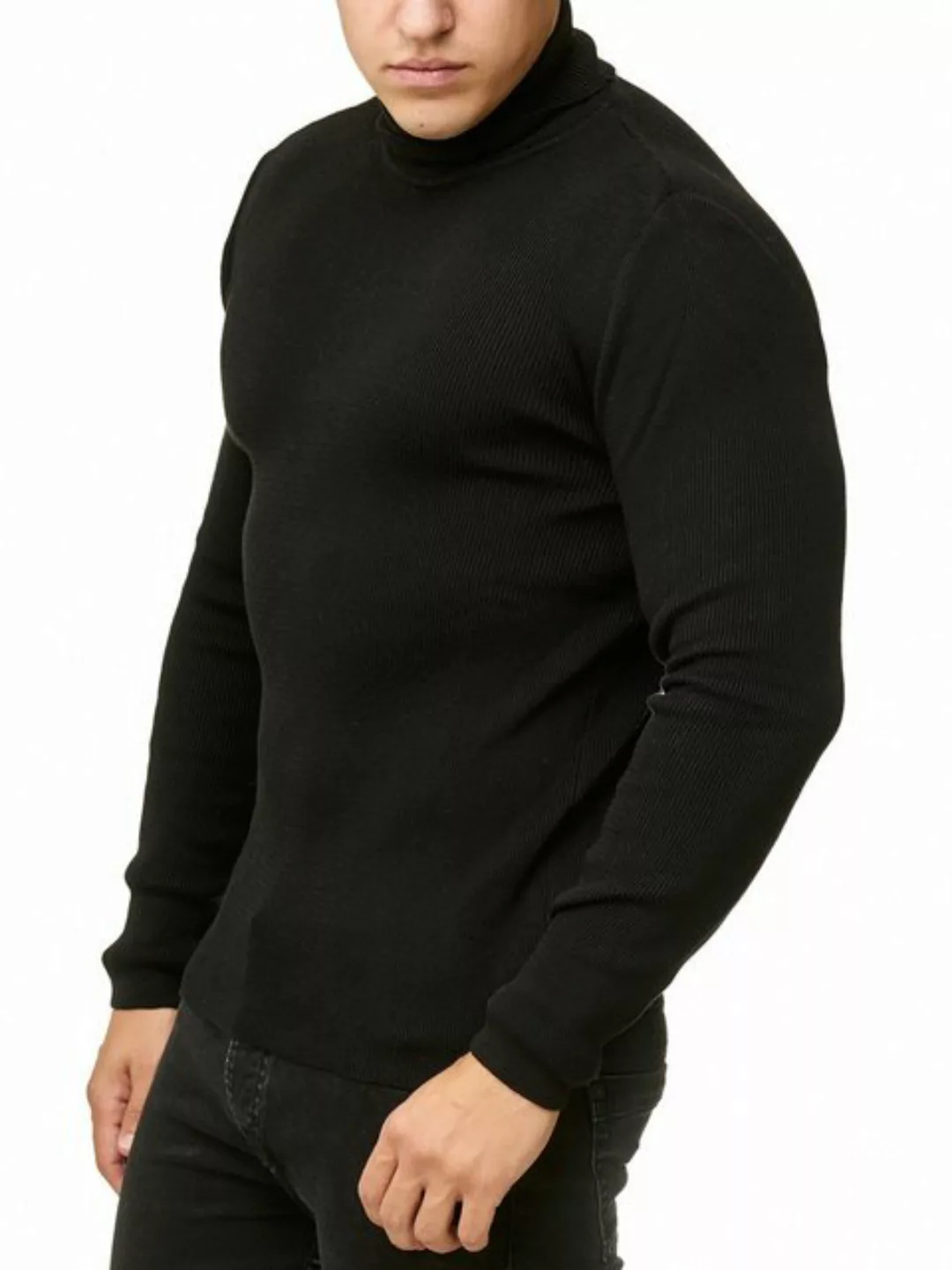 RedBridge Strickpullover Red Bridge Herren Strickpullover Rollkragen- Pullo günstig online kaufen