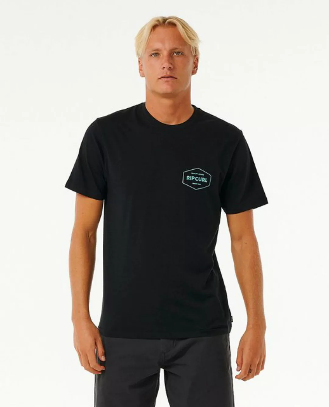 Rip Curl Print-Shirt Stapler Kurzärmliges T-Shirt günstig online kaufen