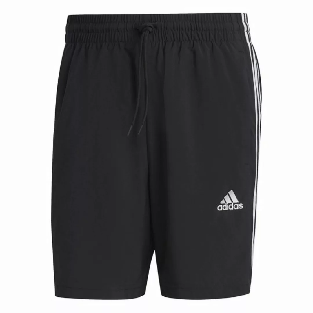 adidas Sportswear Shorts M 3 Streifen CHELSEA, BLACK/WH weiss-schwarz-pink günstig online kaufen