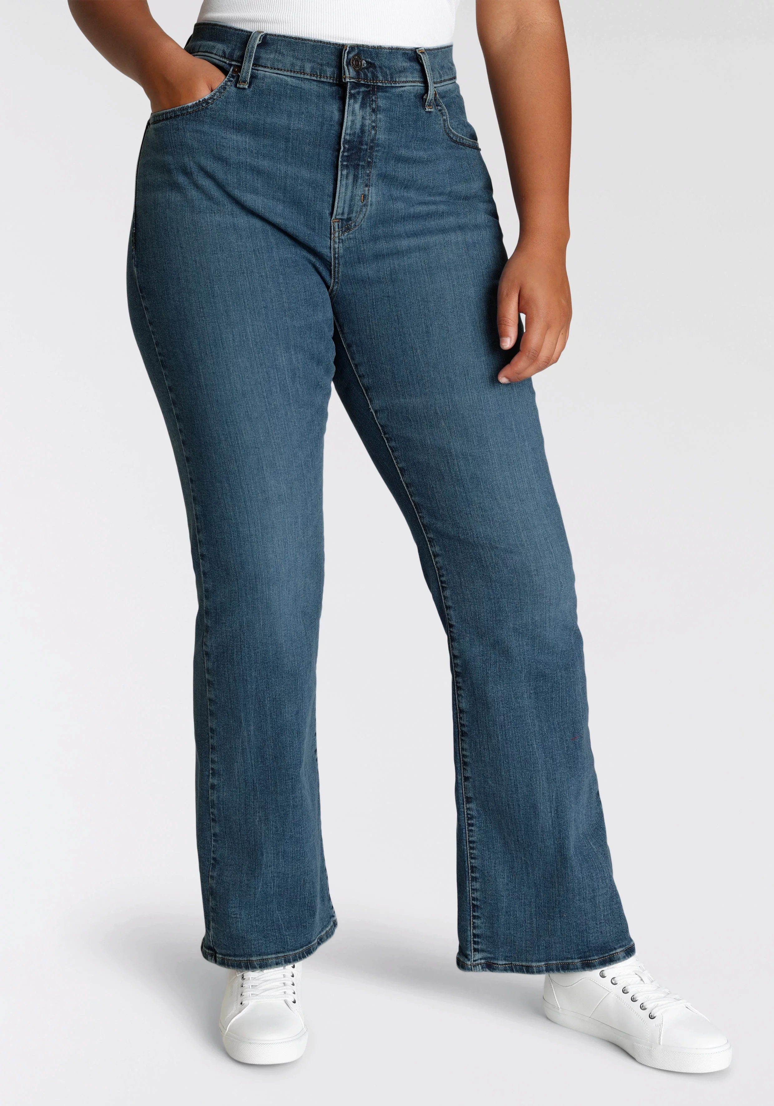 Levi's® Plus Bootcut-Jeans 725 High Rise günstig online kaufen