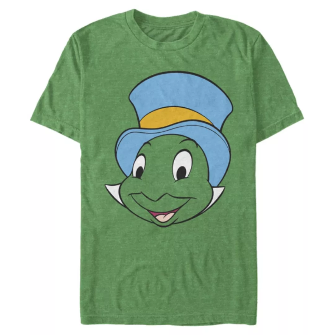 Disney - Pinocchio - Jiminy Cricket Jiminy Face - Männer T-Shirt günstig online kaufen