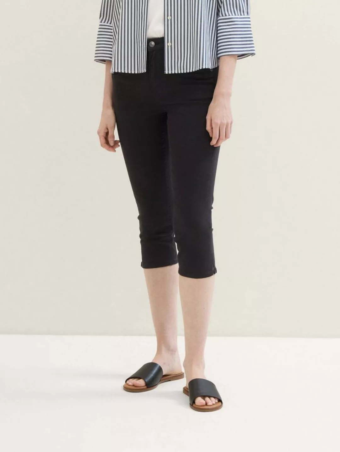 TOM TAILOR Caprijeans Kate Capri Jeans mit Bio-Baumwolle günstig online kaufen