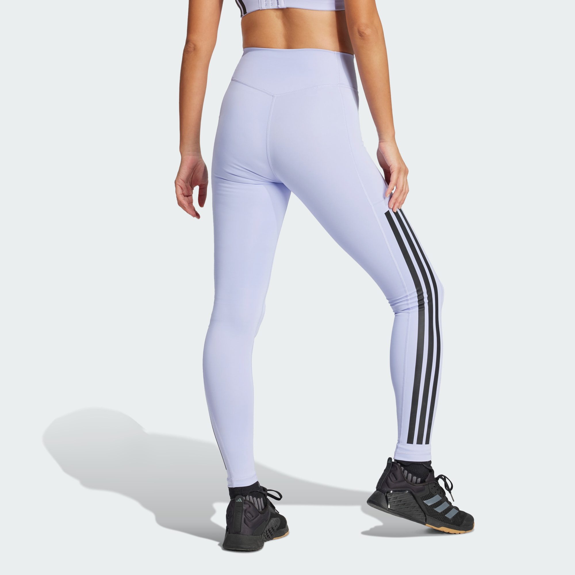 adidas Performance Funktionstights OPTIME 3-STREIFEN FULL-LENGTH günstig online kaufen