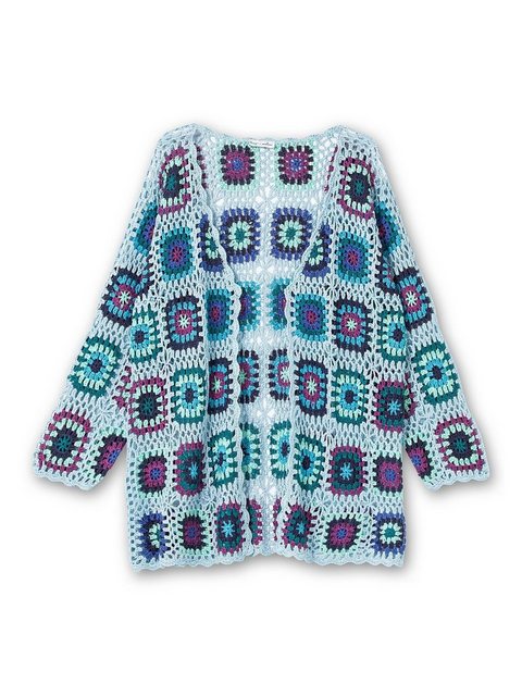 sheego by Joe Browns Cardigan "Große Größen", in Häkeloptik, mit Crochet-Mu günstig online kaufen