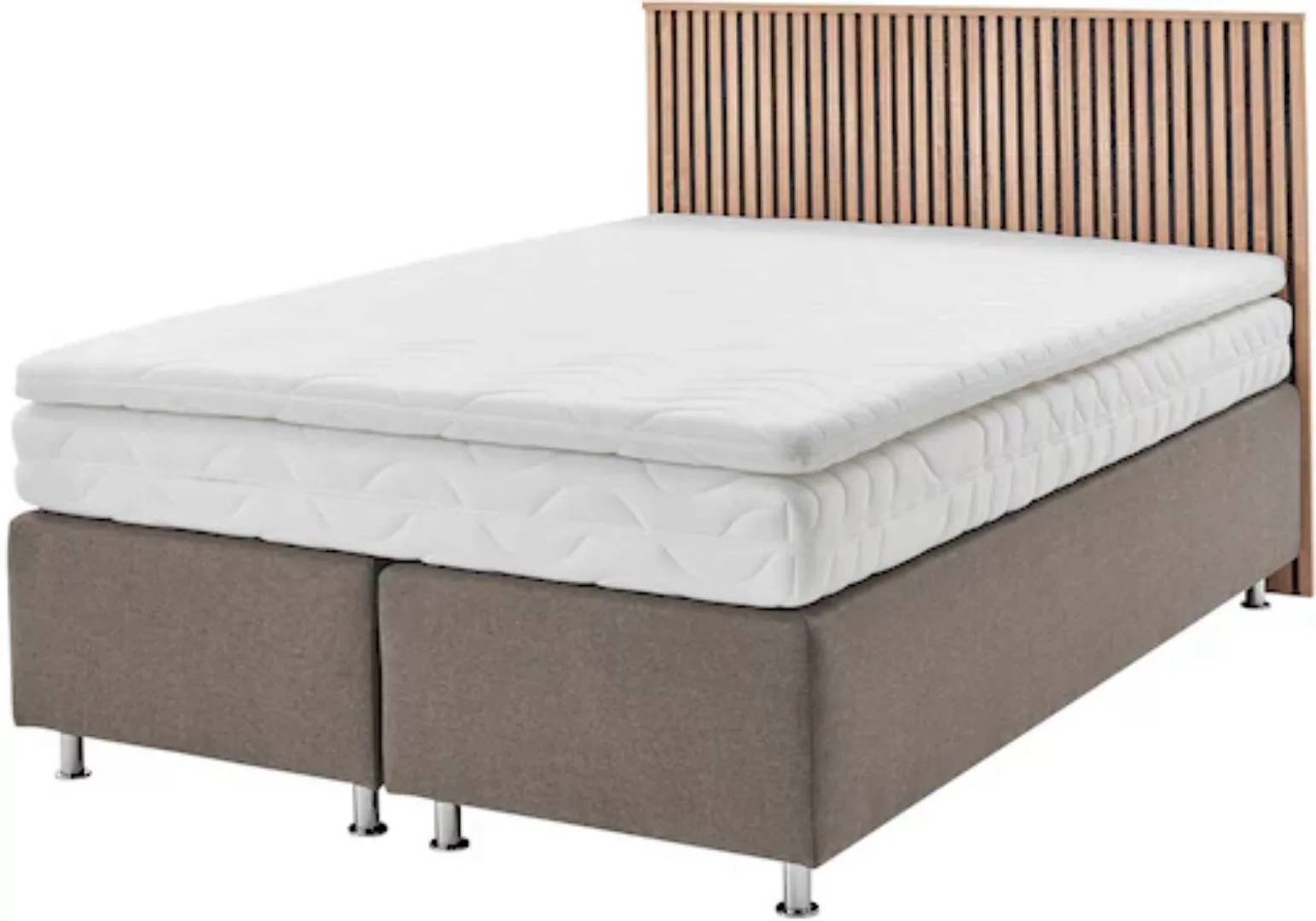 Westfalia Schlafkomfort Boxspringbett »Quercus«, wahlweise mit LED-Beluchtu günstig online kaufen