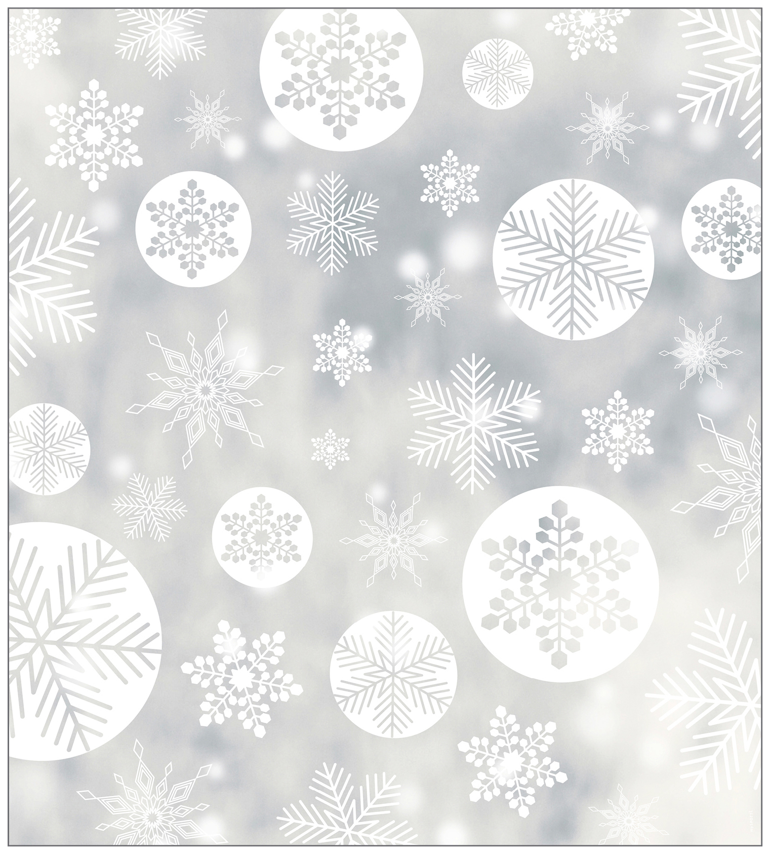 MySpotti Fensterfolie "Look Snowy white", halbtransparent, glattstatisch ha günstig online kaufen