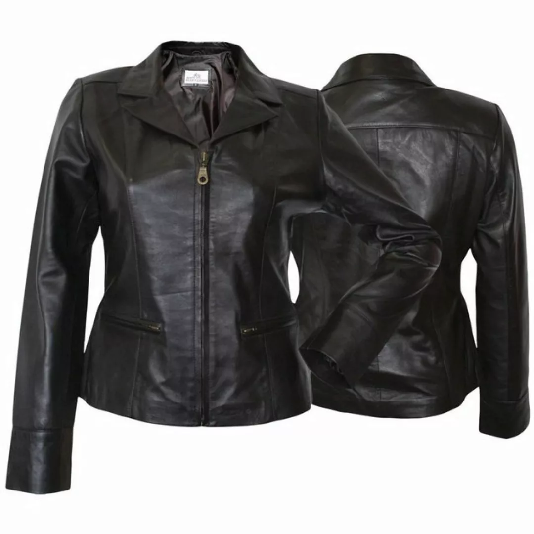 German Wear Lederjacke Trend 401J braun Damen Lederjacke Jacke aus Lamm Nap günstig online kaufen