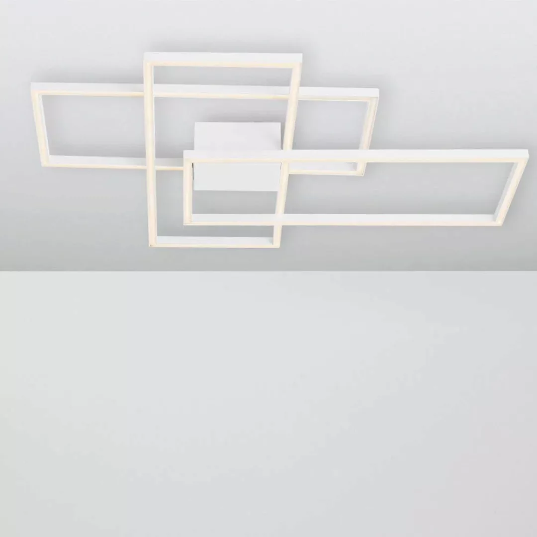 LED Deckenleuchten Bilbao in Weiß 55W 3550lm günstig online kaufen