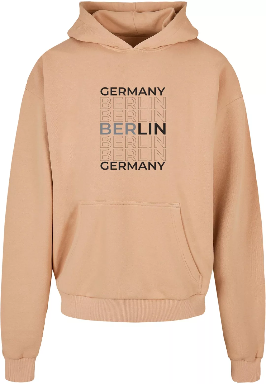 Merchcode Kapuzensweatshirt "Merchcode Herren Berlin Ultra Heavy Hoody" günstig online kaufen