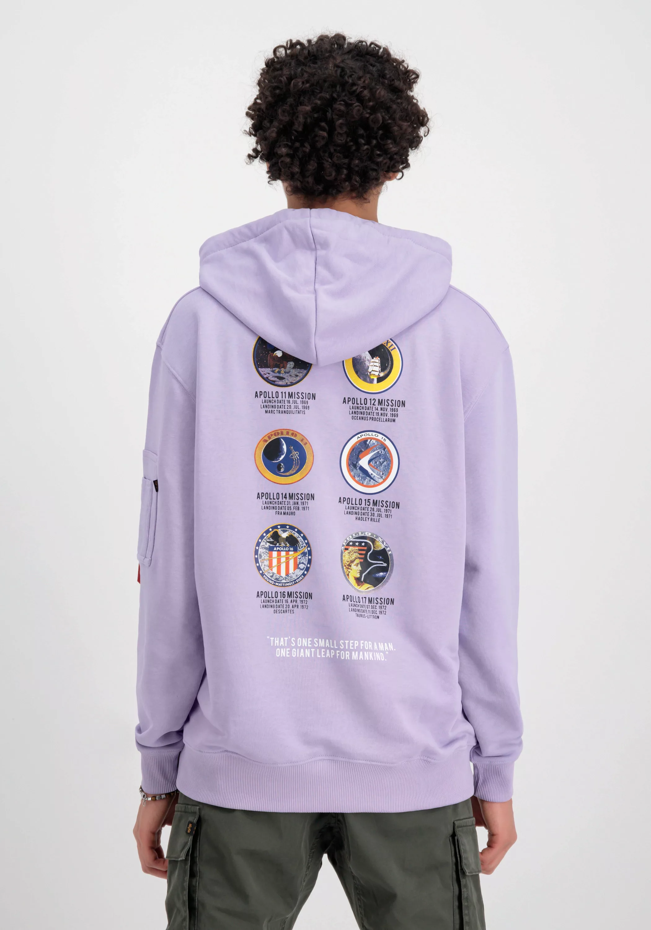 Alpha Industries Hoodie "Apollo Mission Hoodie Kapuzensweatshirt" günstig online kaufen